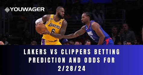 lakers vs clippers betting odds